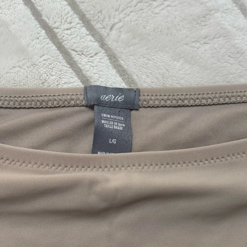 Aerie Taupe Bikini Bottom - Picture 2 of 5